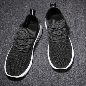 LASPERAL Men Vulcanize Shoes Sneakers Breathable Casual 2019 Male Air Mesh Lace Up Shoes Tenis Spring Adult Trainer
