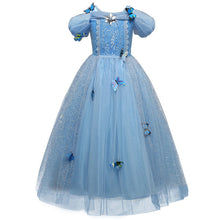 Load image into Gallery viewer, Cinderella Girls Elsa Dress Costumes For Kids Cosplay Dresses Princess Anna Dress Children Party Dresses Fantasia Vestidos 10 Yr