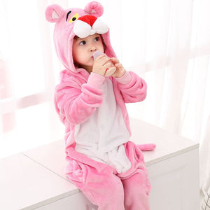 Children Unicorn Pajamas Boy Girl Pajama Cartoon Animal Cosplay Pyjama Onesie 4 6 8 10 12 Year Kids Fleece Sleepwear Hoodie