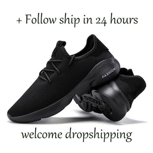 Men's Casual Shoes Men Sport Shoes Breathable Sapato Masculino Lightable Man Sneakers Comfortable Jogging Shoes Men 2020 Autumn