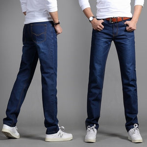 Mens Classic Straight Denim Jeans Teenagers Schoolboy Tide Male Trousers Fund Directly Canister Leisure Pants