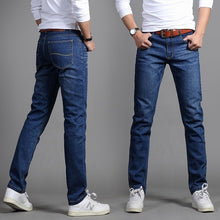 Load image into Gallery viewer, Mens Classic Straight Denim Jeans Teenagers Schoolboy Tide Male Trousers Fund Directly Canister Leisure Pants