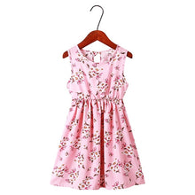 Load image into Gallery viewer, Children Girl Dress Summer Child Girls Clothing Cotton Sleeveless Flower Kids Summer Dresses for baby Clothes girls dresses