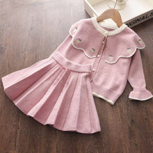 Load image into Gallery viewer, Bear Leader Baby Girls Clothes Set Autumn Winter Cartoon Grape Clothing Set New Kids Knitted Sweet Outfit Children Clothes Suit