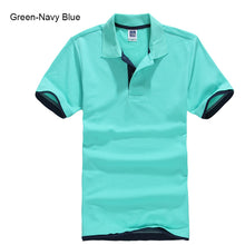 Load image into Gallery viewer, Plus Size XS-3XL Brand New Men&#39;s Polo Shirt High Quality Men Cotton Short Sleeve shirt Brands jerseys Summer Mens polo Shirts