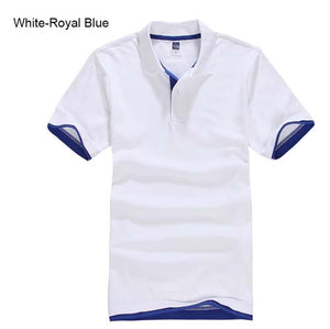 URSPORTTECH Men's Polo Shirt For Men Desiger Polos Men Cotton Short Sleeve shirt Clothes jerseys golftennis Plus Size XS- XXXL