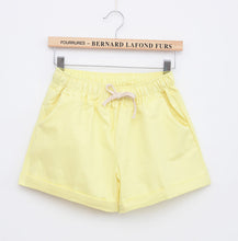 Load image into Gallery viewer, 2016 Summer Style Shorts Women Candy Color Elastic With Belt  Short Women  A224