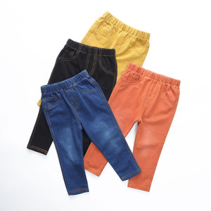 VIDMID 1-6Y Children Jeans Boys Denim trousers Baby Girls Jeans Top Quality Casual pants kids clothing spring  leggings 1017 01