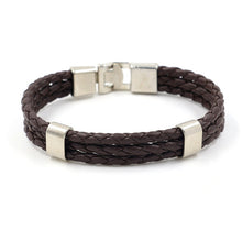 Load image into Gallery viewer, Straightly Han Edition Fashion Woven Leather Bracelet Simple Man Leather Bracelet Undertakes Accessories Wholesale