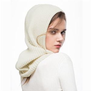 Xthree Winter Wool Knitted Scarf Hat Set Beanie Women Scarf Skullies Beanies Hats For Women Men Caps Gorras Bonnet Mask