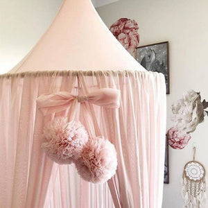 Baby Room Decoration Garland Ball Garland Bunting for Wedding or Party Children's Room Mosquito Net Crib Net Accessories
