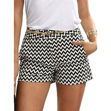 Load image into Gallery viewer, Bigsweety New Fashion Plaid Shorts Woman Shorts Summer Black and White Mid Waist Casual Pocket Straight Shorts Hot Sale