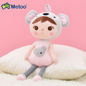 45cm kawaii Stuffed Plush Animals Cartoon Kids Toys for Girls Children Boys Kawaii Baby Plush Toys Koala Panda Baby Metoo Doll