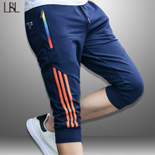 Load image into Gallery viewer, LBL Summer Casual Shorts Men Striped Men&#39;s Sportswear Short Sweatpants Jogger Breathable Trousers Boardshorts Man Drop Shipping