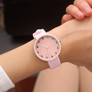 New 2019 Silicone Wrist Watch Women Watches Ladies Top Fashion Quartz Wristwatch For Woman Clock Female Hours Relog Montre Femme