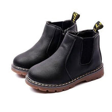 Load image into Gallery viewer, 2019 New Autumn Children Shoes PU Leather Waterproof Leather Boots Warm Kids Snow Boots Girls Boys Rubber Boots Fashion Sneakers