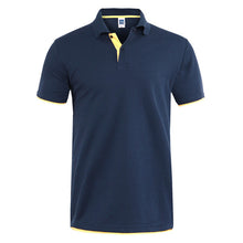 Load image into Gallery viewer, Mens Polo Shirt Brands Clothing 2019 Short Sleeve Summer Shirt Man Black Cotton Poloshirt Men Plus Size Polo Shirts