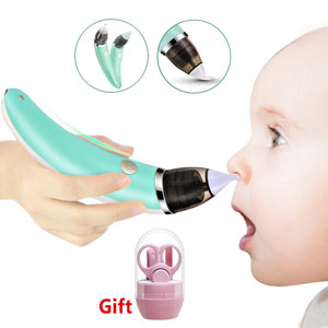Kid Baby baby Nasal Aspirator Electric Nose Cleaner Newborn baby sucker cleaner Sniffling Equipment Safe Hygienic Nose aspirator