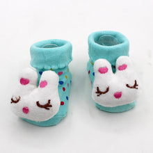 Load image into Gallery viewer, Excellent Quality Baby Girl Foot Socks Funny Happy Socks Newborn Rubber Anti Slip Socks
